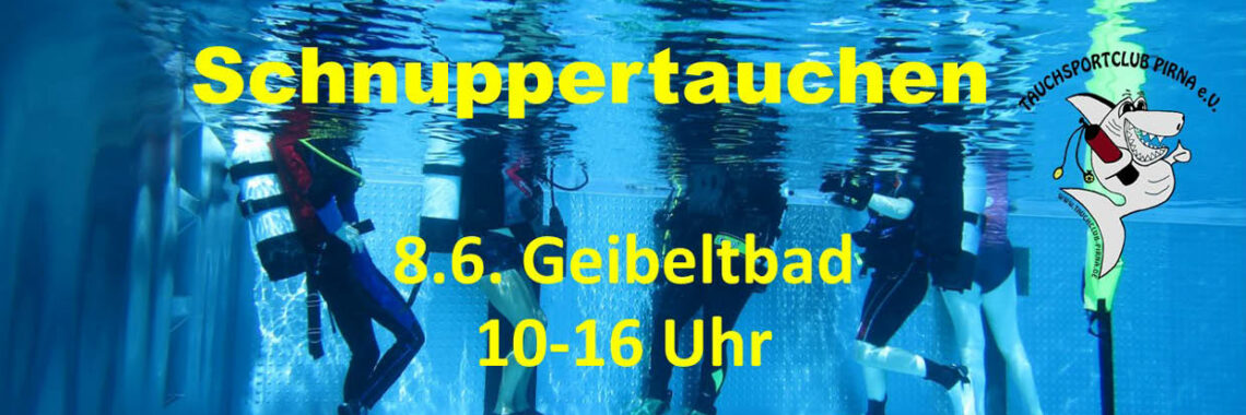 Unterwasseraufnahme von Tauchern mit Ausrüstung